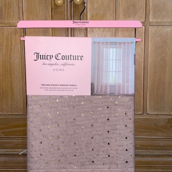 Juicy Couture Window Panels - Picture 1 of 4